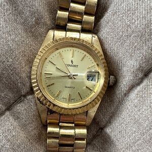 Consort Gold Quartz Watch